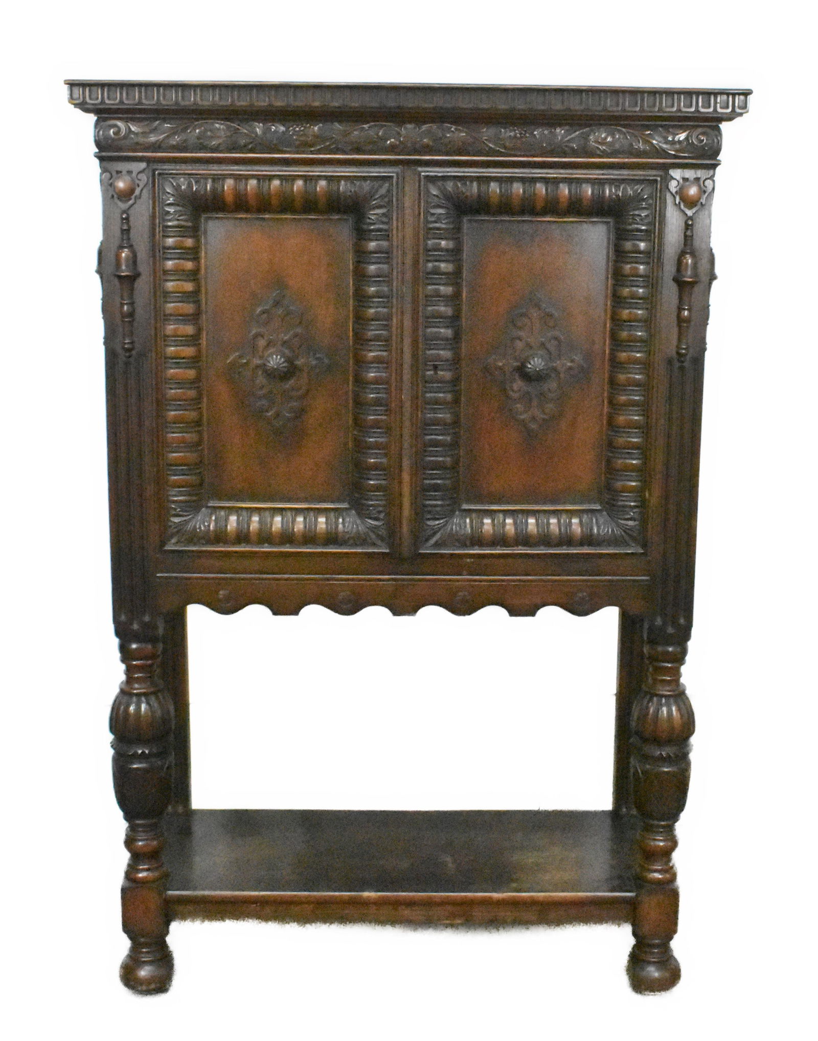 ANTIQUE JACOBEAN STYLE OAK