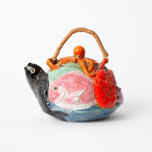 ANTIQUE JAPANESE BANKO-WARE SEA