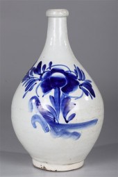 Antique Japanese blue and whit