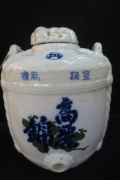 ANTIQUE JAPANESE CERAMIC SAKE