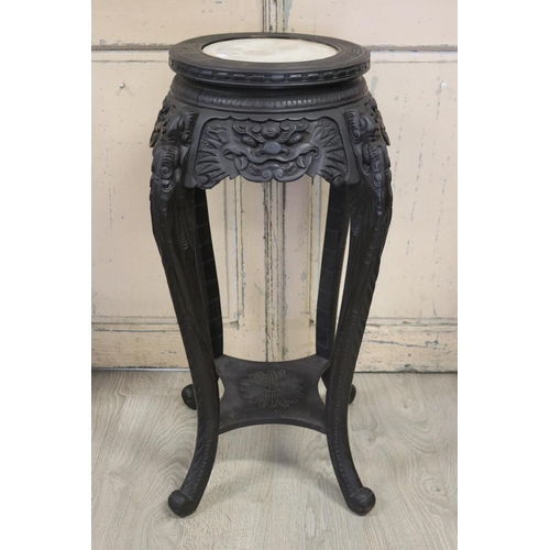 Antique Japanese ebonized wood