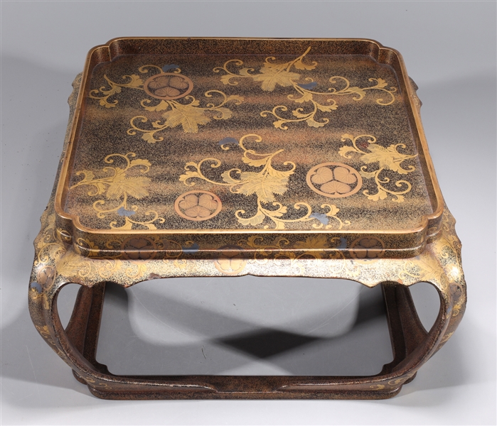Antique Japanese gilt lacquer
