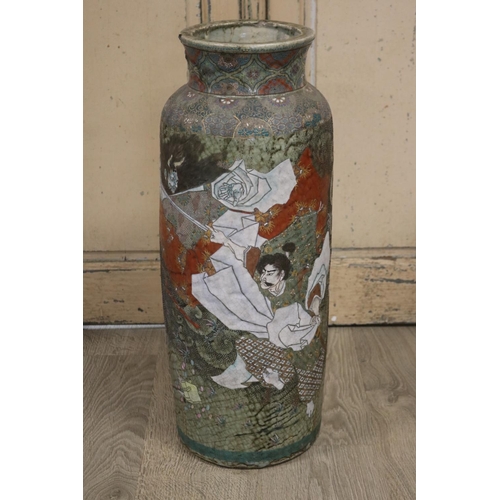 Antique Japanese green glazed
