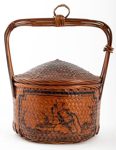 ANTIQUE JAPANESE HAND-WOVEN