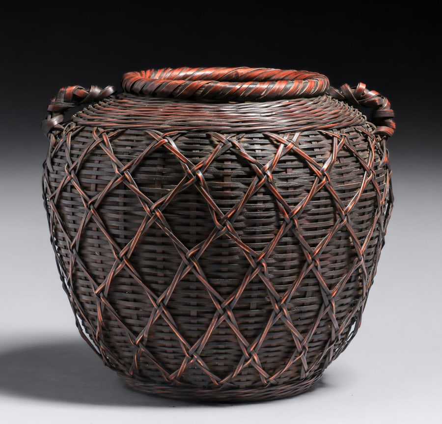 ANTIQUE JAPANESE IKEBANA BULBOUS