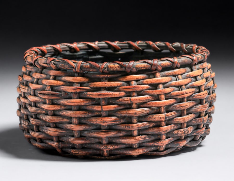 ANTIQUE JAPANESE IKEBANA CHARCOAL