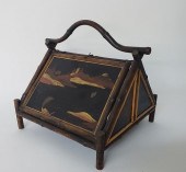 ANTIQUE JAPANESE LACQUER SEWIN