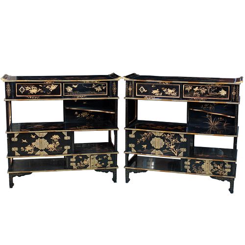 ANTIQUE JAPANESE LACQUERED