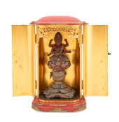 ANTIQUE JAPANESE LACQUERED TRA