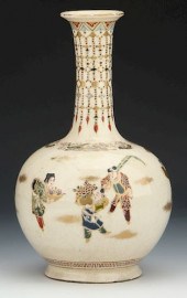 ANTIQUE JAPANESE PORCELAIN DEC