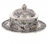 ANTIQUE JAPANESE SILVER OPENWO