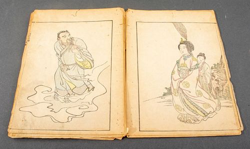 ANTIQUE JAPANESE UKIYO-E WOODCUT