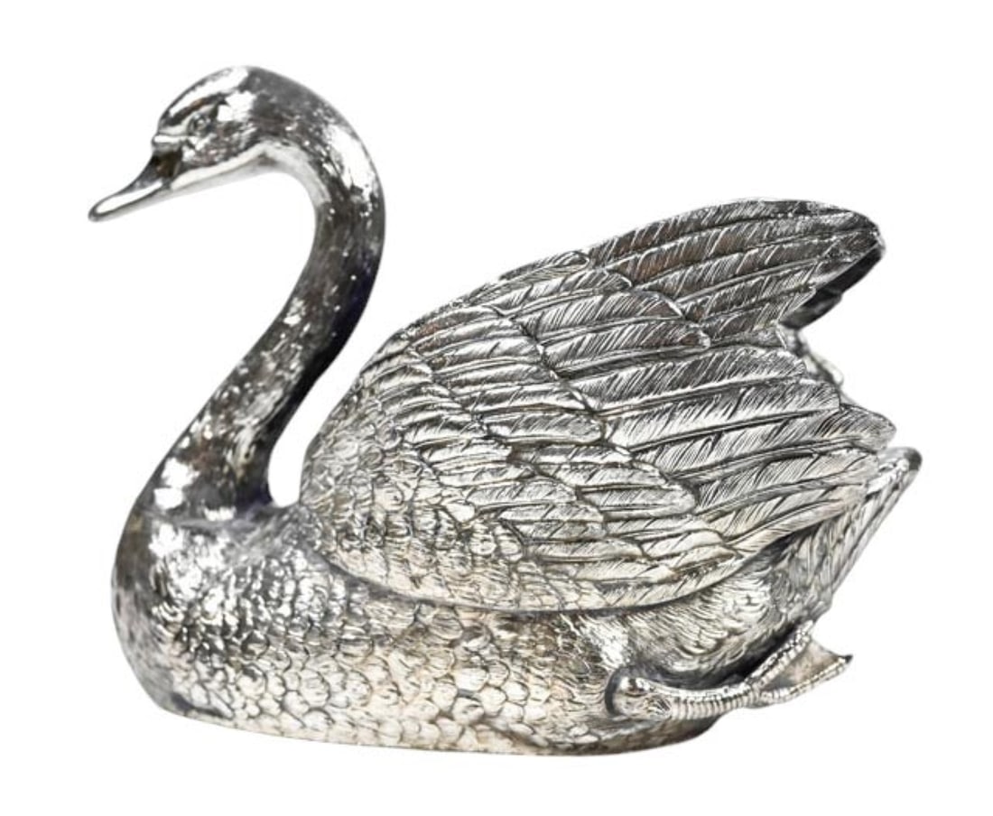ANTIQUE JENNINGS BROTHERS SWAN W
