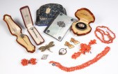 Antique jewelry group to inclu