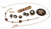 Antique jewelry group to inclu