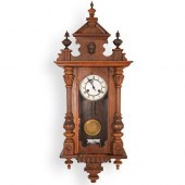 ANTIQUE JUNGHANS WOODEN WALL C
