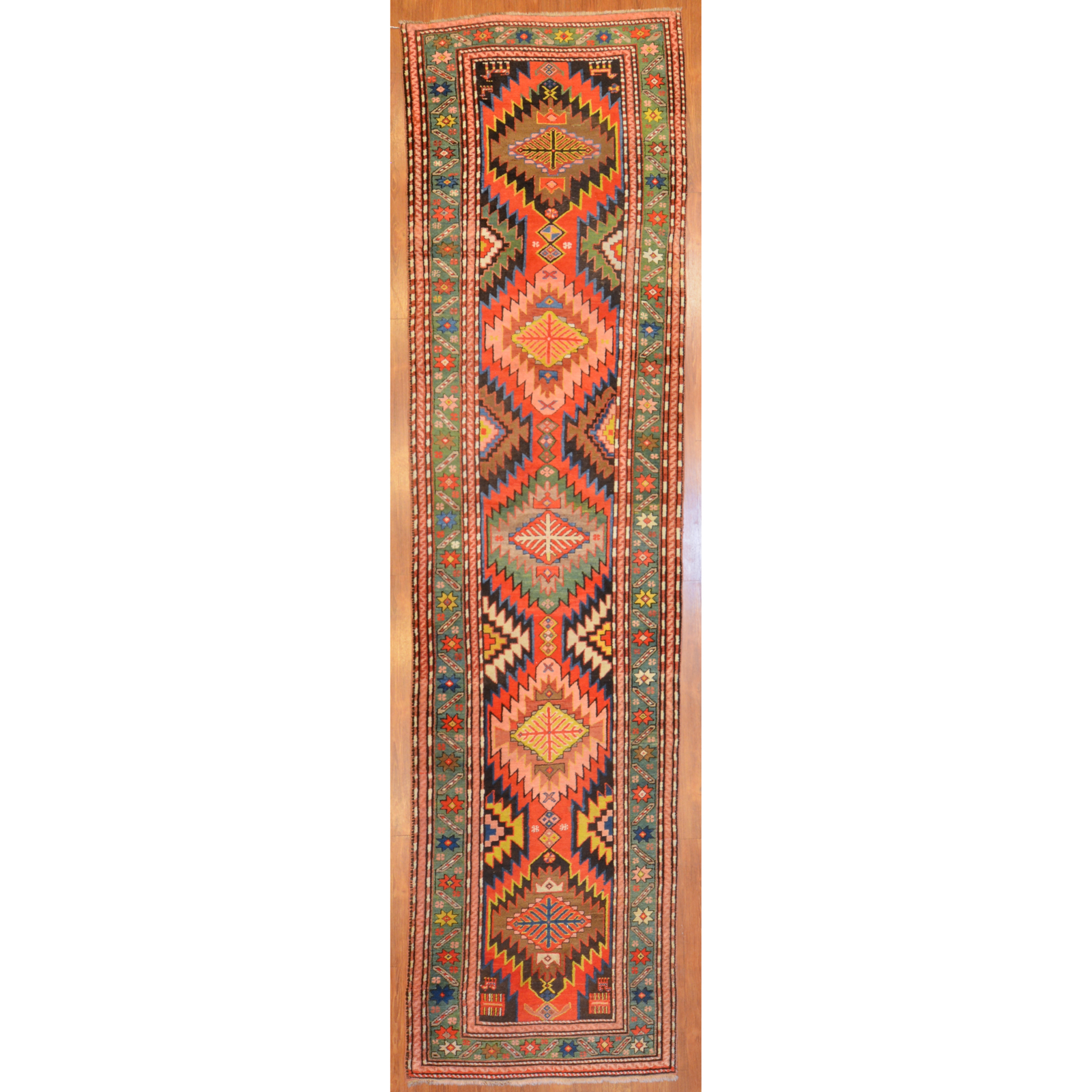 ANTIQUE KARABAUGH RUNNER, PERSIA,