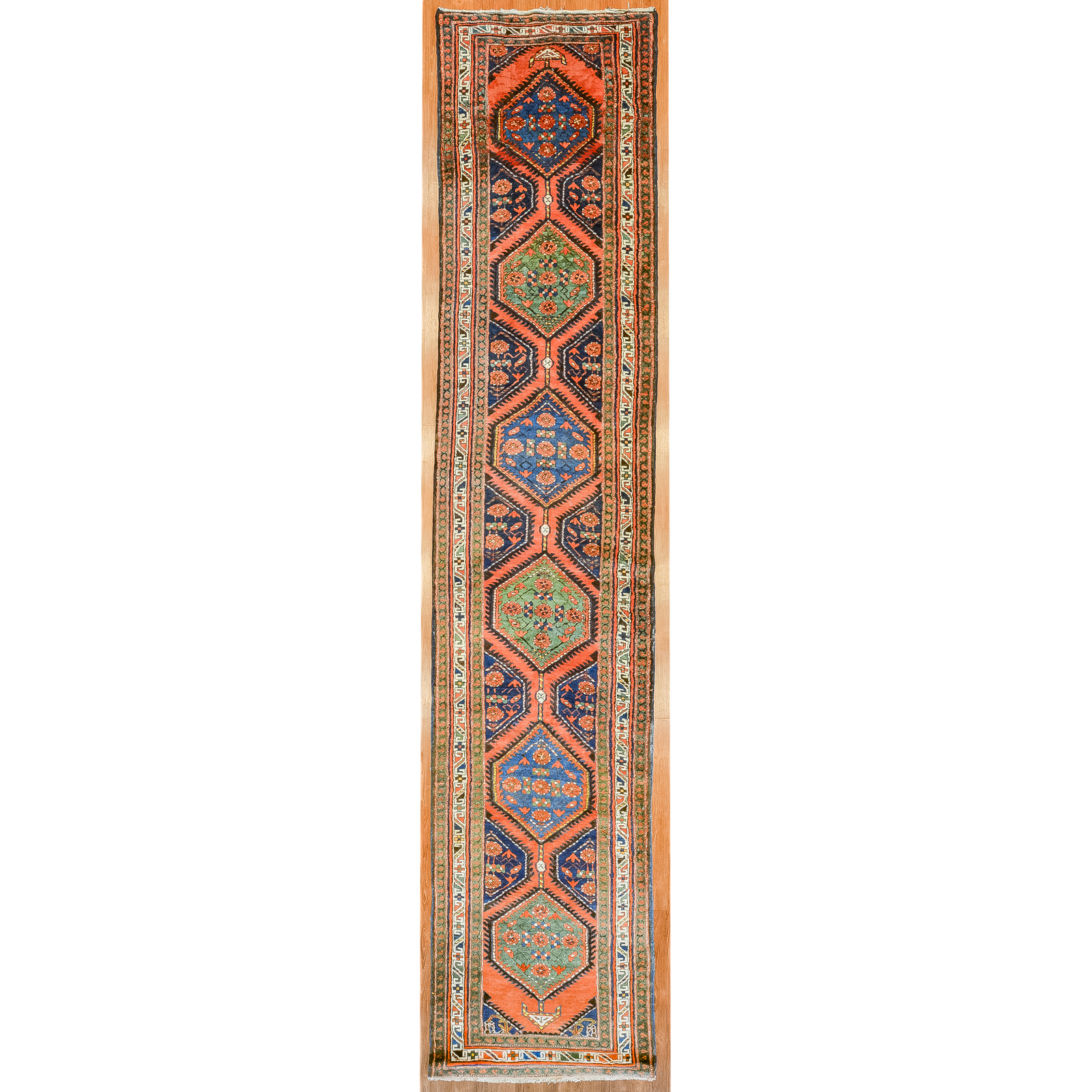 ANTIQUE KARABAUGH RUNNER, PERSIA,