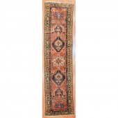 ANTIQUE KARAJA RUNNER, PERSIA,