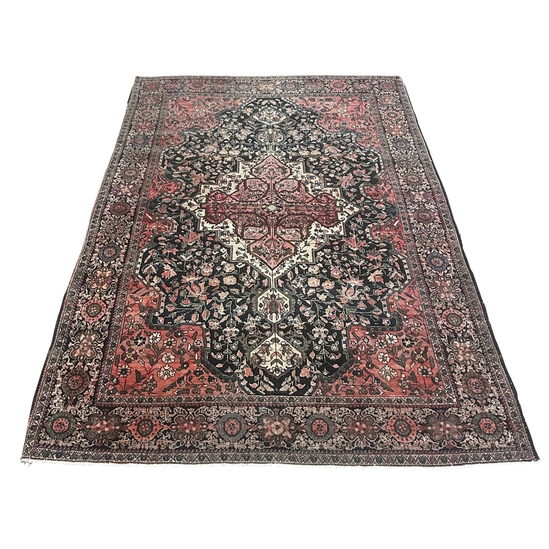 ANTIQUE KASHAN CARPET Antique