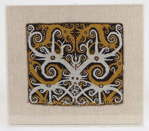 ANTIQUE KAYAN DAYAK BEADED