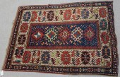 ANTIQUE KAZAK AREA RUGANTIQUE