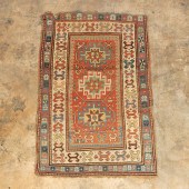 ANTIQUE KAZAK CARPET, 6'2" X 3