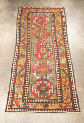 ANTIQUE KAZAK - CAUCASIAN RUG<