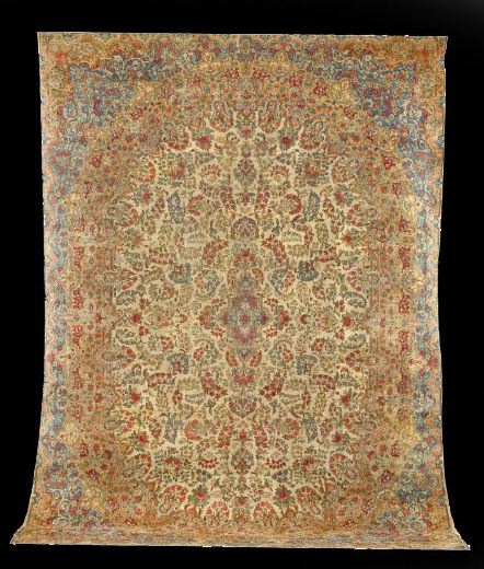 Antique Kerman Carpet,  10' 1" x