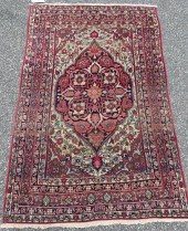 ANTIQUE KERMAN LAVAR RUGAntiqu
