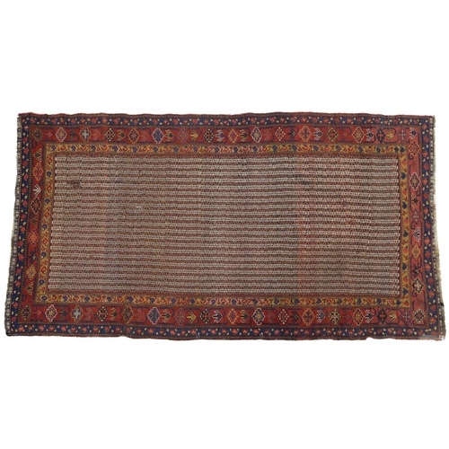 Antique Khamseh tribal rug, 263 x