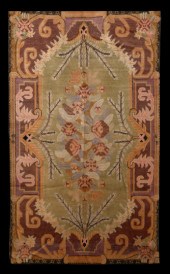 Antique Khotan Carpet,  5' 6"