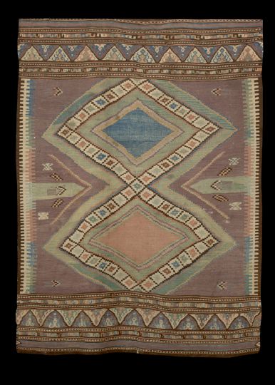 Antique Kilim Rug,  4' 9" x 6' 11".