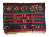 ANTIQUE KILIM WOOL, C1900<br>A