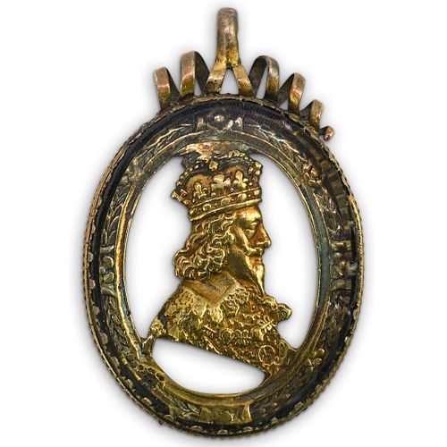ANTIQUE "KING CHARLES I" GILT