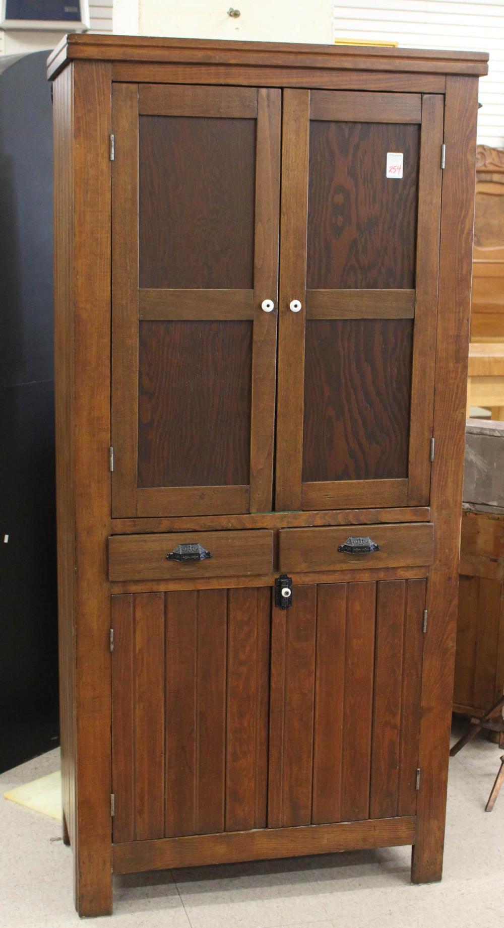 ANTIQUE KITCHEN CUPBOARDANTIQUE