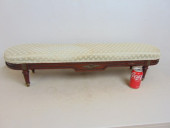 ANTIQUE KNEELING BENCH, WOOD C