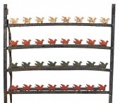 ANTIQUE KNOCK DOWN CARNIVAL SH