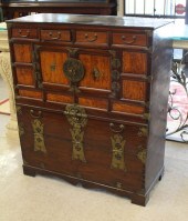 ANTIQUE KOREAN CLOTHING CHESTA