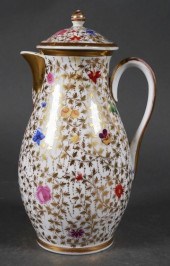 ANTIQUE KPM PORCELAIN CHOCOLAT