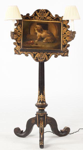 Antique Lacquer and Gilt Music