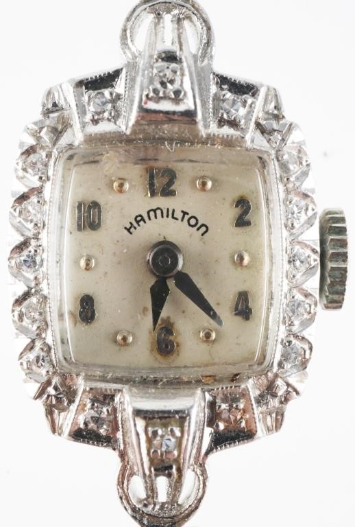 ANTIQUE LADIES PLATINUM 14K