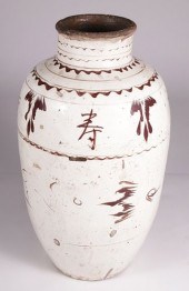 ANTIQUE LARGE CHINESE CIZHOU W
