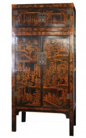 ANTIQUE LARGE CHINESE DECORATE