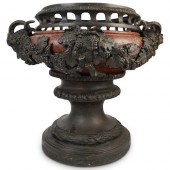 ANTIQUE LARGE ITALIAN MARBLE &