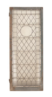 ANTIQUE LEADED TUDOR REVIVAL W