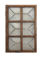 ANTIQUE LEADED TUDOR REVIVAL W