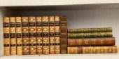Antique leather bound books, i