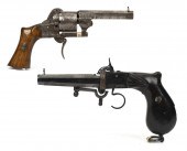 ANTIQUE LEFAUCHEUX REVOLVER &