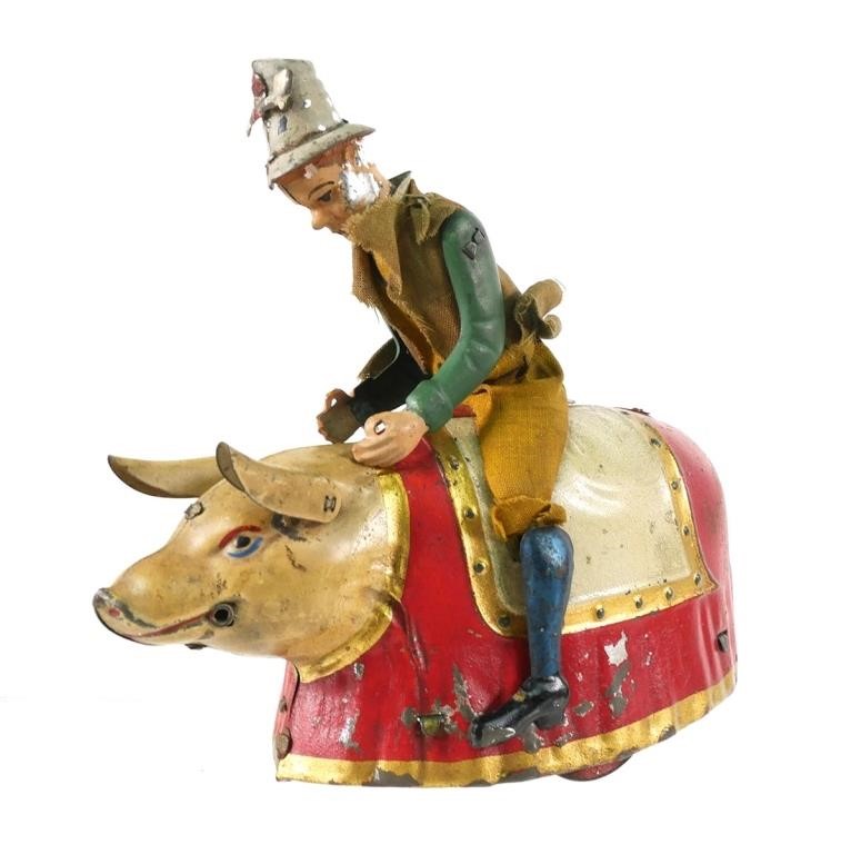 ANTIQUE LEHMANNS PADDY & THE PIG